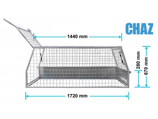 Dog cage 795mm without roof