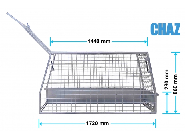 Dog cage 985mm without roof